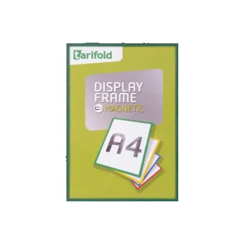 Kapsy magnetické Tarifold Display Frame - A4 / zelená