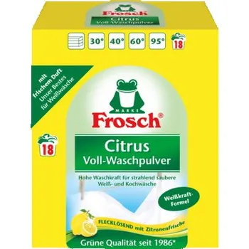 Prací prášek Frosch Pulver Citrus 1,35 kg
