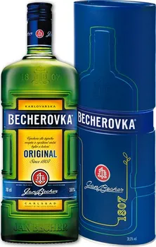 likér Becherovka 0,7 L plech