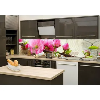 Fototapeta Samolepicí fototapeta na kuchyňskou linku Sakura KI260-053 / Fototapety do kuchyně Dimex (260 x 60 cm)