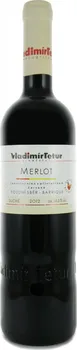 Víno Tetur - Merlot, pozdní sběr 0,75 l