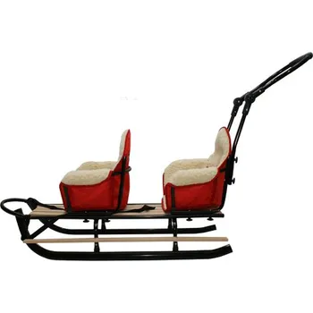 Sáně Mikrus dětské sáňky pro dvojčata Duo