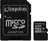 paměťová karta Kingston microSDHC 32 GB Class 10 UHS-I U1 + SD adaptér (SDC10G2/32GB)