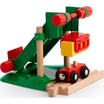 Vláček a vláčkodráha Brio 33792 pásové překladiště