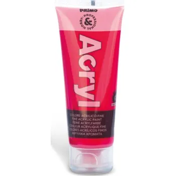Vodová barva Akrylová barva Primo tuba 75ml tmavě růžová 935571