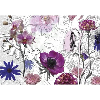 Fototapeta Fototapety Komar 8 dílné / fototapeta na zeď 8 dílná Purple 8-887 (368 x 254 cm) - výprodej skladu