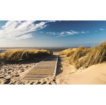 Fototapeta Fototapeta Beach on a sunny day vlies 312 x 219 cm