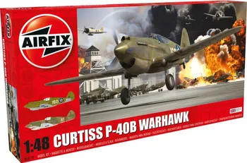 Plastikový model Airfix Curtiss P40B Warhawk 1:48