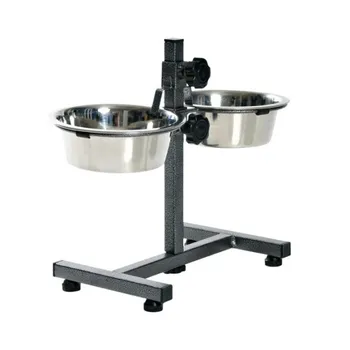 Trixie nerezový stojan 2 misky 1,8 l Miska pro psa Trixie nerezový stojan 2 misky 1,8 l