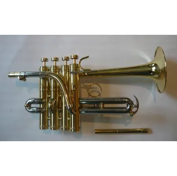 Trubka M.Jiracek model 151L – Bb/A pikolová trubka, 11.5mm menzura, 100mm zvon, lak, 4 ventily, prémiové strojivo, s pouzdrem - mistrovský nástroj vyrobený v České republice, 3 roky záruka