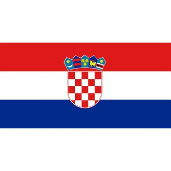 Vlajka Vlajka Chorvatska o velikosti 90 x 150 cm
