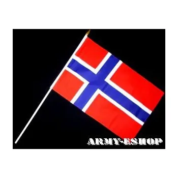 Vlajka Vlaječka - praporek Norsko 30 x 45 cm