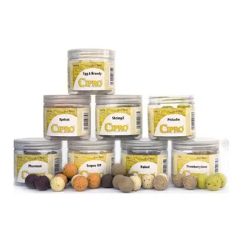 Boilies Cipro plovoucí boilies Pop-Up 80g Příchuť: Pistache