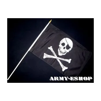 Vlajka Vlaječka - praporek Pirát 30 x 45 cm
