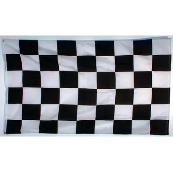 Vlajka Cílová vlajka (šachovnice) o velikosti 90 x 150 cm