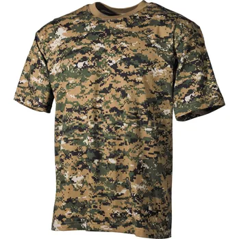 Pánské tričko US Tričko digital woodland - krátké rukávy Velikost: XXXL