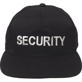Čepice Klasická čepice s kšiltem Basebalka černá SECURITY