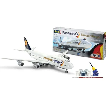RC model letadla Revell Boeing 747-8 Fanhansa Siegerflieger 1:144