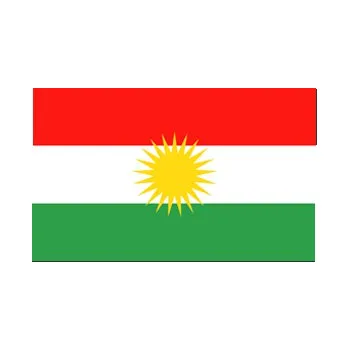 Vlajka Vlajka Kurdistán o velikosti 90 x 150 cm