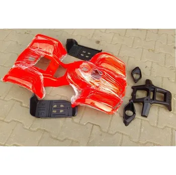 Dětská tříkolka Kapotáž čtyřkolka Torino red (Sada plastů čtyřkolka Torino)