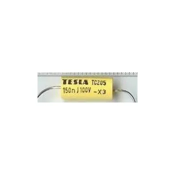 Kondenzátor 150n/100V TC205 /TC215/, svitkový kondenzátor