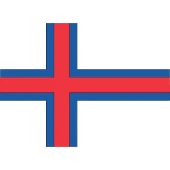 Vlajka Vlajka Faerské ostrovy o velikosti 90 x 150 cm