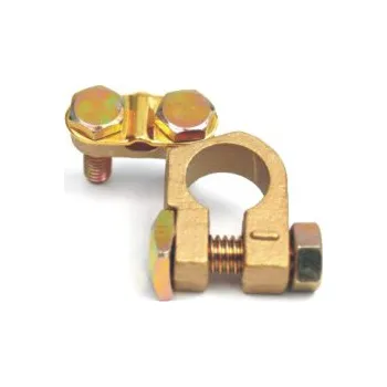 Autobaterie svorka akumulátoru mosaz - 120 g - 17 mm