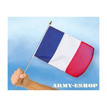 Vlajka Vlaječka - praporek Francie 30 x 45 cm