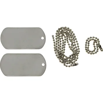 Moskytiéra US Army DOG TAG psí známky - nerezové