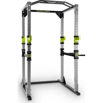 Posilovací věž Capital Sports Tremendour, stříbrný/zelený