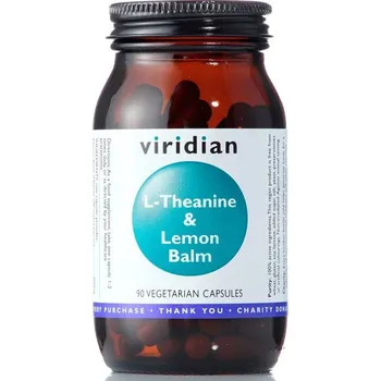 Přírodní produkt Viridian L-Theanine & Lemon Balm