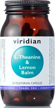 Přírodní produkt viridian L-Theanine & Lemon Balm