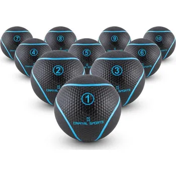 Medicinbal Capital Sports Rotunder Set 1kg, 2kg, 3kg, 4kg, 5kg, 6kg, 7kg, 8kg, 9kg, 10kg
