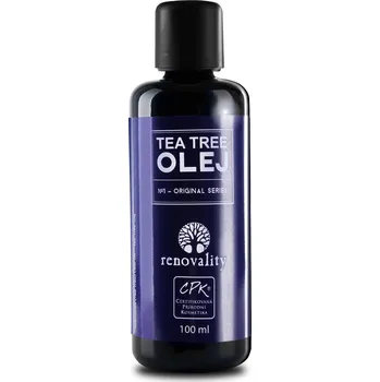Pleťový olej Renovality Tea Tree olej s kapátkem 100 ml