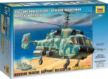 Plastikový model Zvezda Kamov KA-29 Helicopter Helix B 1:72