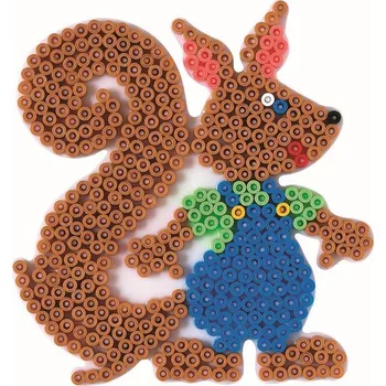 Dětské navlékací korálky Podložka HAMA H302-05 pro zažehlovací korálky MIDI - VEVERKA