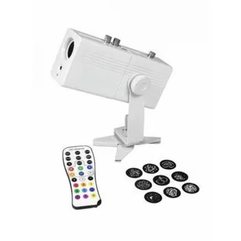 Světelný efekt Eurolite LED Gobo projektor AKKU bílý