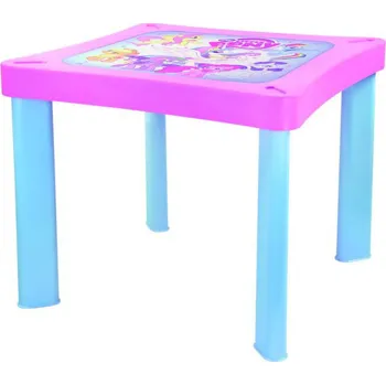 Dětský stůl Stolek plastový My Little Ponny růžový/tyrkysový