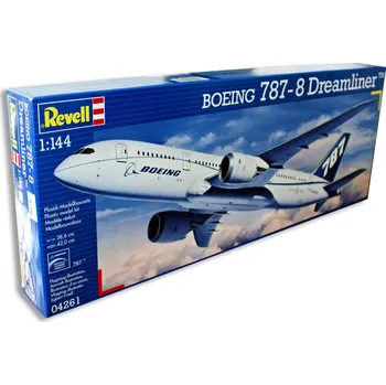Recenze Revell Boeing 787-8 Dreamliner 1:144 Plastikový model Recenze Revell Boeing 787-8 Dreamliner 1:144