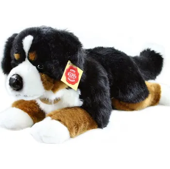 plyšák Rappa plyšový pes salašnický ležící 40 cm