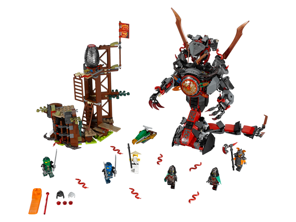 foto Stavebnice LEGO LEGO Ninjago 70626 Úsvit kovové zkázy