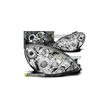 Osvětlení automobilu Přední světla Citroen Xsara, 2000-2004, Angel Eyes, chrom SLEVA 15%