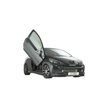 Tuning RDX Racedesign přední spoiler (ABS plast) Peugeot 207 -- rok výroby 2006-09