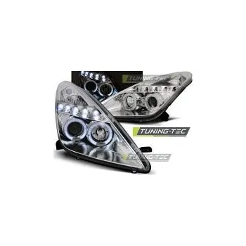 Přední světlomet Přední světla Toyota Celica, 1999-2005, Angel Eyes, chrom SLEVA 17%