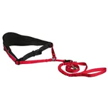 Trixie Pás na běh s vodítkem červený