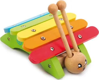 Hudební nástroj pro děti Legler Small foot Xylofon šnek
