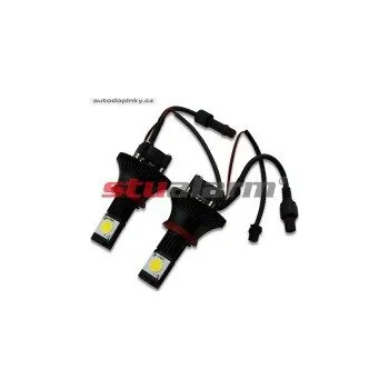 Autožárovka LED žárovky H8 do hlavních světlometů (set), 1800Lumen bílá