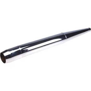 Výfuk pro motocykl Jawa 50 Pionýr/Mustang - výfuk chromový typ 1