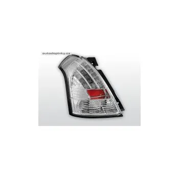 Zadní světlomet Zadní světla, lampy LED Suzuki Swift, 2005-2010, čiré/chrom SLEVA 17%