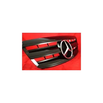 Tuning Sportovní maska s logem Mercedes S Class W220 03-, černá lesklá